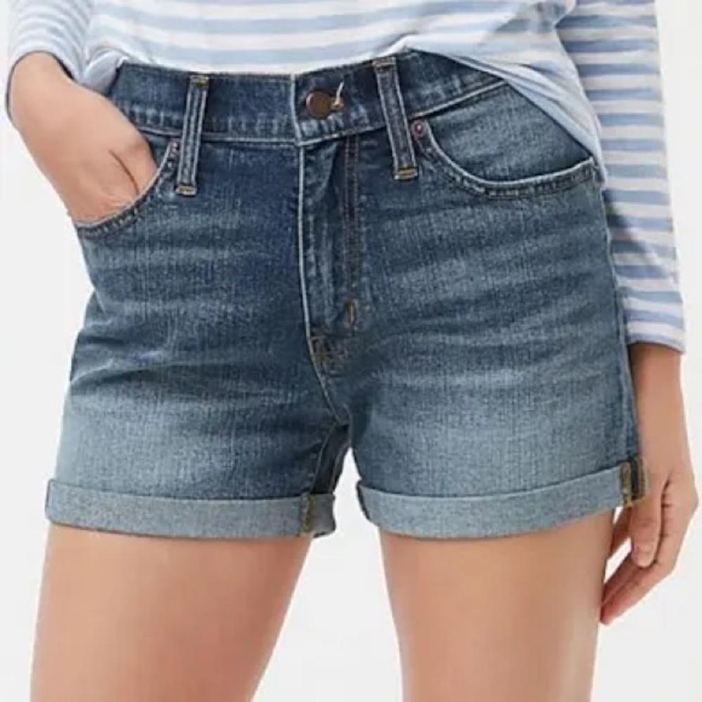 J. Crew Classic Blue Jean Shorts size 28